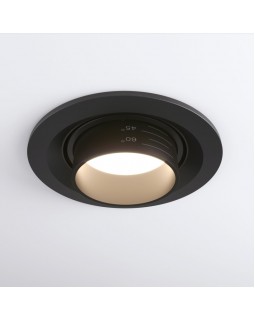 Встраиваемый светильник Elektrostandard 9920 LED 15W 3000K черный-foto2