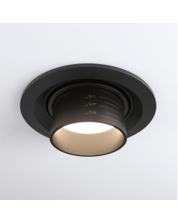 Встраиваемый светильник Elektrostandard 9920 LED 15W 3000K черный-foto3