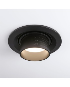 Встраиваемый светильник Elektrostandard 9920 LED 15W 3000K черный-foto3
