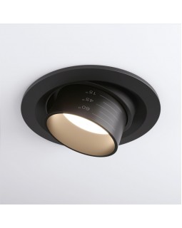 Встраиваемый светильник Elektrostandard 9920 LED 15W 3000K черный-foto4