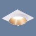 Встраиваемый светильник Elektrostandard 116 MR16 золото/белый