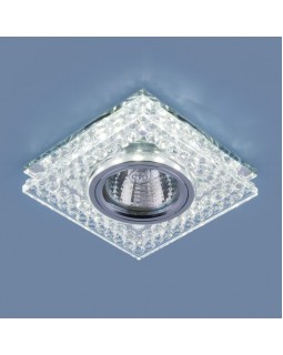 Встраиваемый светильник Elektrostandard 8391 MR16 CL/SL прозрачный/серебро-foto4