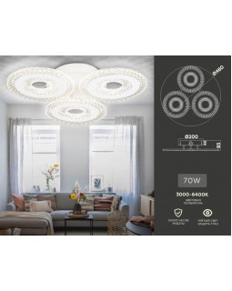 Накладной светильник Ambrella Light FA4001-foto3