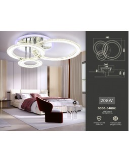 Каскадная люстра Ambrella Light FA8851-foto4