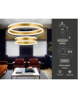 Каскадная люстра Ambrella Light FA6178-foto4