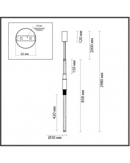 Подвесной светильник Odeon Light 4361/14L-foto7