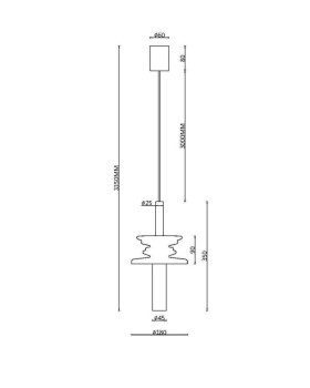 Подвесной светильник Maytoni MOD255PL-01B1-foto2