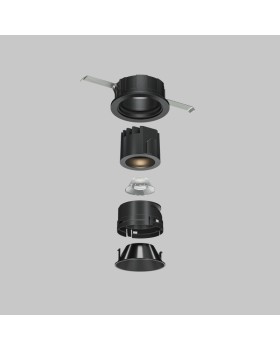 Встраиваемый светильник Maytoni Technical DL057-7W3K-B-foto13