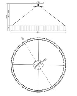 Подвесная люстра Freya FR5257PL-L32CH-foto7