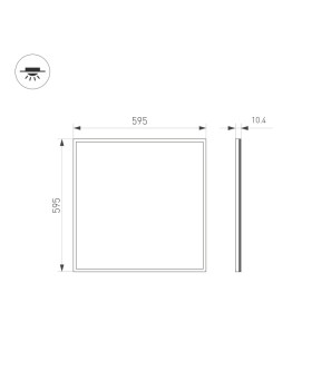 Светодиодная панель Arlight 023144(2)-foto6
