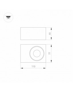 База накладная Arlight 031710-foto2
