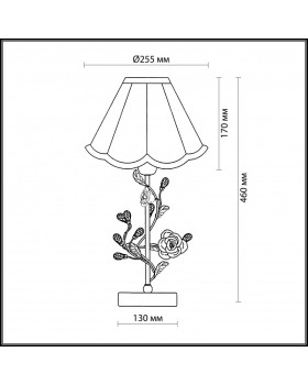 Настольная лампа Odeon Light 2585/1T-foto3