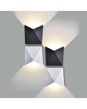 Светильник настенный Elektrostandard 1517 TECHNO LED BATTERFLY белый-foto2