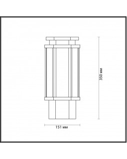 Садовый светильник Odeon Light 4048/1B-foto2