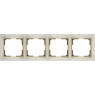 Рамка Werkel WL03-Frame-04-ivory-GD (слоновая кость/золото)