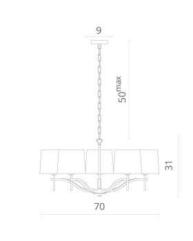 Подвесная люстра Divinare 1341/02 LM-5-foto4