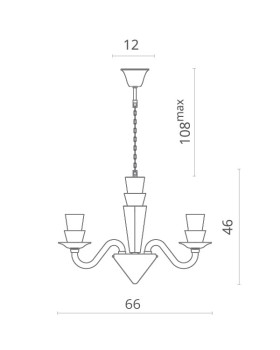 Подвесная люстра Divinare 5122/09 LM-6-foto3