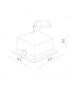 Встраиваемый светильник ARTE Lamp A3153PL-1BK-foto3