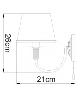 Бра ARTE Lamp A3579AP-1AB-foto5