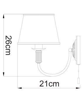 Бра ARTE Lamp A3579AP-1AB-foto5