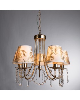 Подвесная люстра ARTE Lamp A5008LM-5GO-foto2
