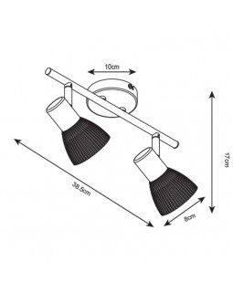 Спот ARTE Lamp A5062AP-2AB-foto4