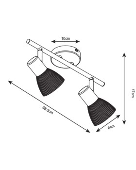 Спот ARTE Lamp A5062AP-2AB-foto4