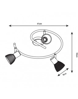 Спот ARTE Lamp A5062PL-3SS-foto4