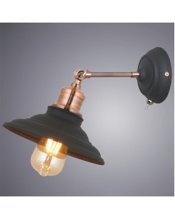 Бра ARTE Lamp A5067AP-1BK-foto2