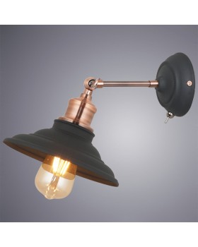 Бра ARTE Lamp A5067AP-1BK-foto2