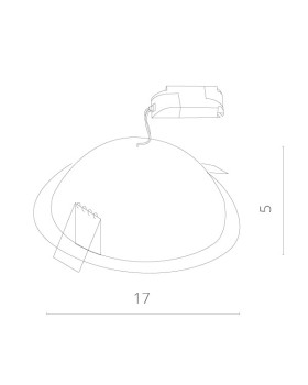 Встраиваемый светильник ARTE Lamp A7016PL-1WH-foto2