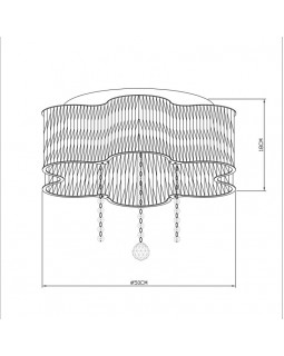 Накладная люстра ARTE Lamp A8565PL-4CL-foto5