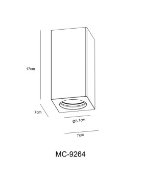 Накладной светильник ARTE Lamp A9263PL-1WH-foto2