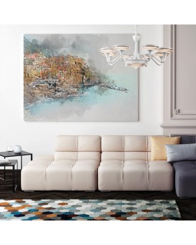 Подвесная люстра ARTE Lamp A5168LM-8WH-foto6