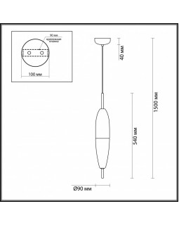 Подвесной светильник Odeon Light 4612/5L-foto4