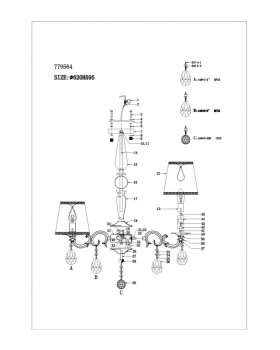 Люстра на штанге Lightstar 779564-foto10