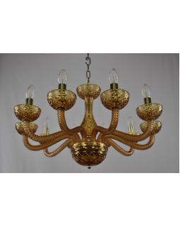 Подвесная люстра Bohemia Ivele Crystal 1311/10/240 G Am/Amber/M-1F-foto4