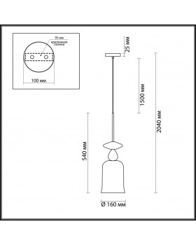 Подвесной светильник Odeon Light 4646/1-foto4
