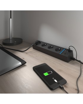 Розетка Werkel WL20-04-03 черный-foto3