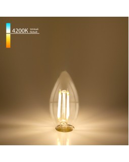 Светодиодная лампа Elektrostandard Свеча BL131 7W 4200K E14 (C35 прозрачный)-foto2