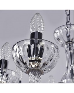 Подвесная люстра Bohemia Ivele Crystal 1310/8/165 Ni Cl/Clear/M-1H-foto3