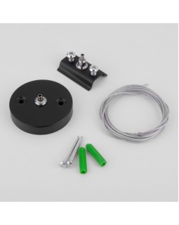 Подвесной комплект Elektrostandard TRF-1-200-BK / Набор для подвеса черный (2 м.)-foto3