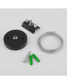 Подвесной комплект Elektrostandard TRF-1-200-BK / Набор для подвеса черный (2 м.)-foto3