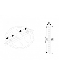Встраиваемый светильник ARTE Lamp A7976PL-1WH-foto5