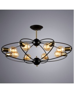 Люстра на штанге ARTE Lamp A1963PL-8BK-foto2