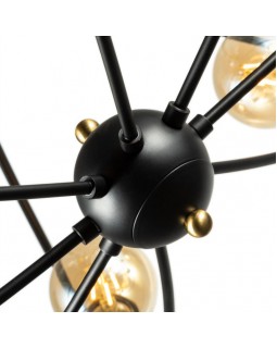 Люстра на штанге ARTE Lamp A1963PL-8BK-foto3
