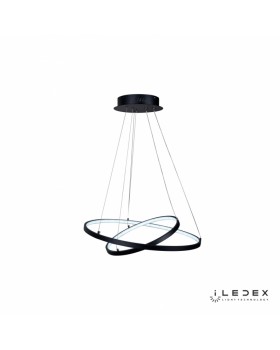 Подвесная люстра iLedex D098-2 (600x400) BK-foto3