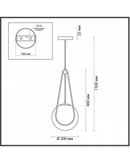 Подвесной светильник Odeon Light 4268/1-foto2