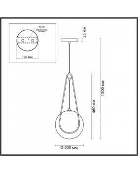 Подвесной светильник Odeon Light 4268/1-foto2