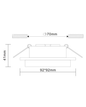 Встраиваемый светильник ST-Luce ST206.418.01-foto5